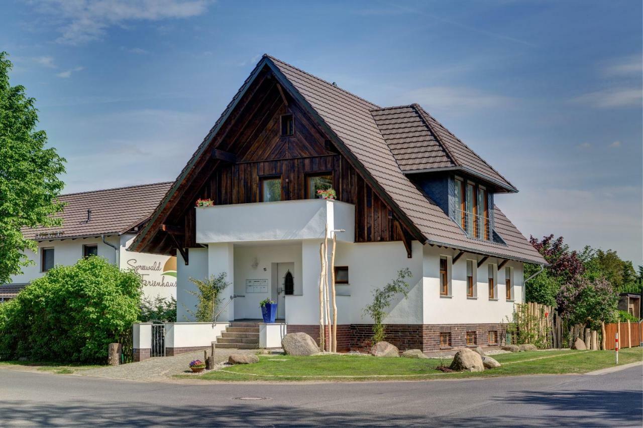 Spreewaldferienhaus - Urlaub Lübben Esterno foto