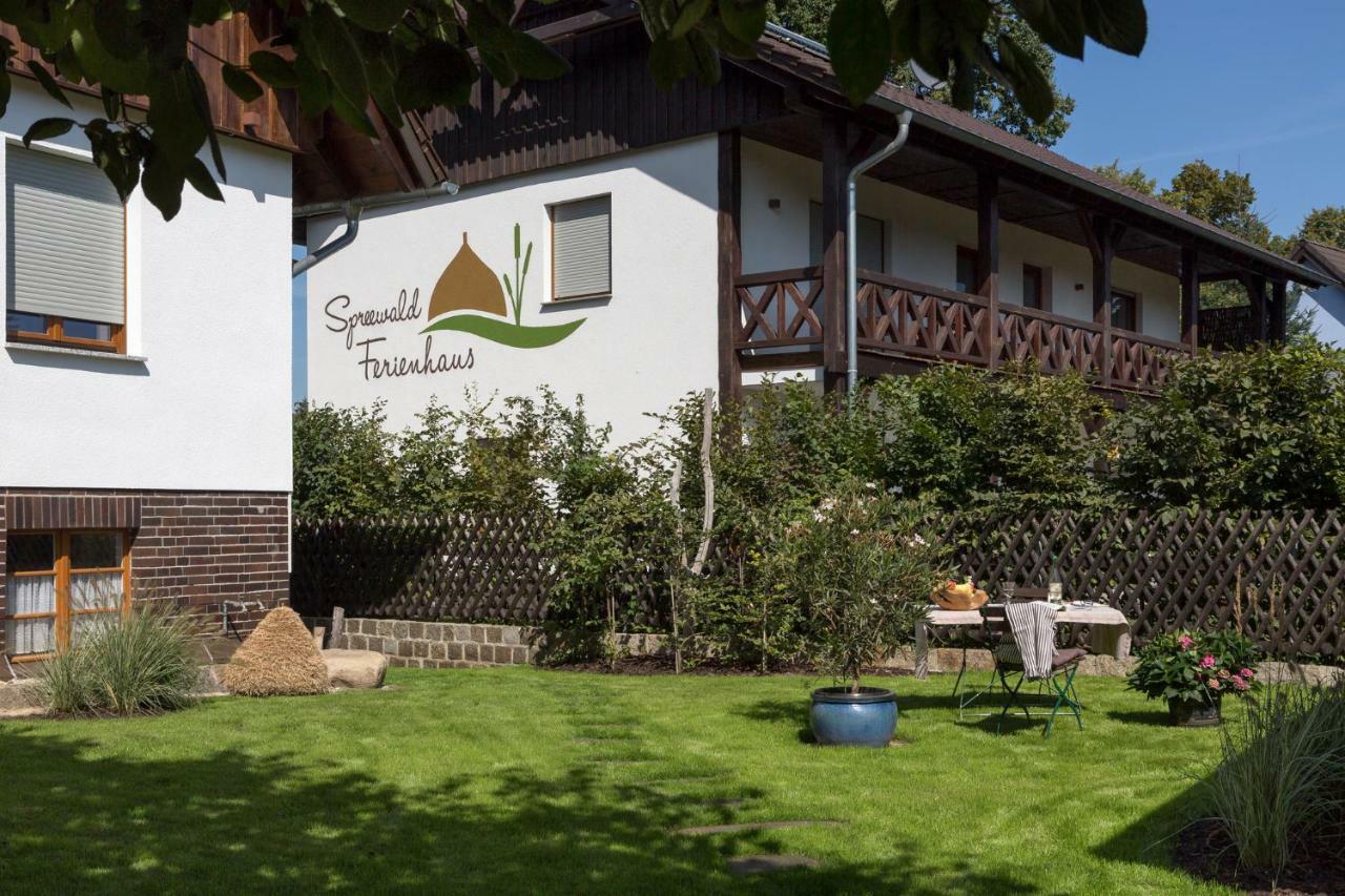 Spreewaldferienhaus - Urlaub Lübben Esterno foto